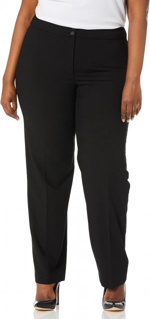 Женские профессиональные брюки больших размеров , черный Calvin Klein