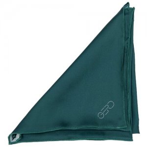 Платок Royal Green silk 63,5х63,5 ROUTEMARK. Цвет: зеленый