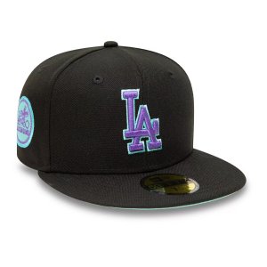 Мужская кепка New Era Black Los Angeles Dodgers 1980 MLB All-Star Game Light 59FIFTY Облегающая шляпа
