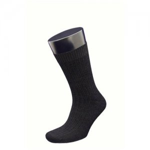 ZA70-2шт-черный-27, Утепленные зимние носки из акрила ГРАНД. Цвет: черный