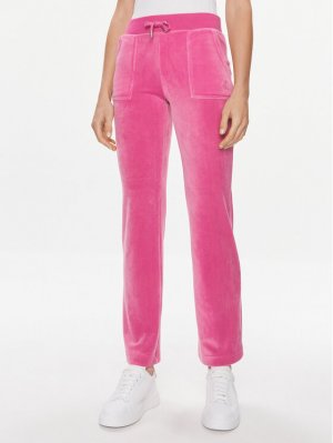Спортивные брюки стандартного кроя , розовый Juicy Couture