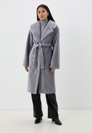 Шуба GRV Premium Furs. Цвет: серый