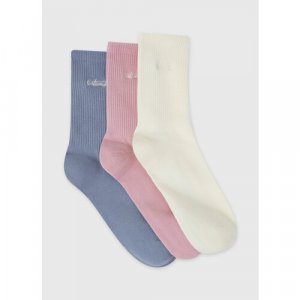 Носки OSTIN, 3 пары, размер 36-38, розовый O'STIN. Цвет: розовый