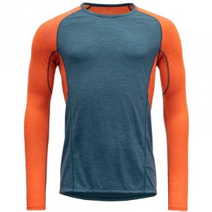 Функциональная рубашка с длинными рукавами Running Merino 130 Мужчина пруд , цвет blau DEVOLD