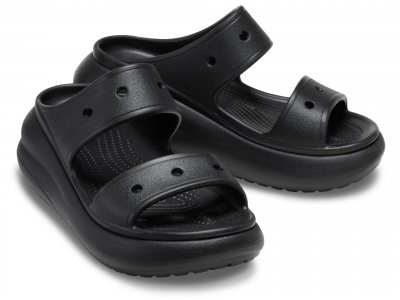Туфли на каблуке Classic Crush Sandal, черный Crocs