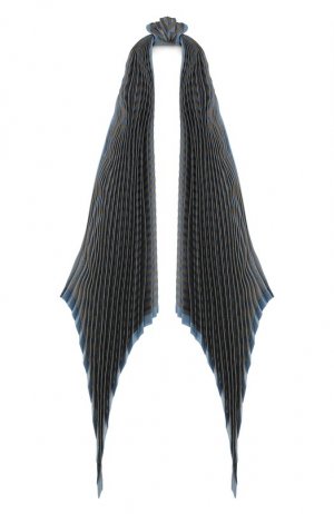 Плиссированный шарф Giorgio Armani. Цвет: синий