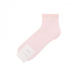 Хлопковые носки La Perla. Цвет: розовый