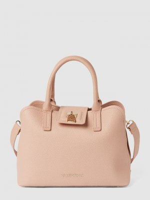 Большая сумка с принтом этикетки , розовый Valentino