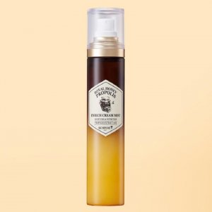 Royal Honey Propolis Enrich Cream Mist 120 мл - Крем-спрей для обогащения с прополисом и королевским медом Skinfood