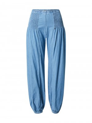 Широкие брюки-шаровары Jill, синий Pulz Jeans