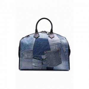 Текстильная дорожная сумка Edge Dolce & Gabbana. Цвет: синий