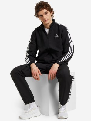 Костюм спортивный мужской Essentials, Черный, размер 48 adidas. Цвет: черный