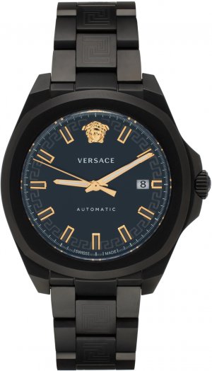 Черные автоматические часы Geo Versace