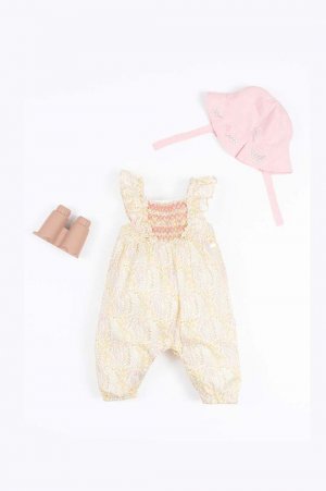 Шерстяной спортивный костюм для новорожденных TARTINE ET CHOCOLAT, розовый Chocolat