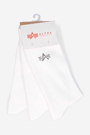 Базовые носки , белый Alpha Industries