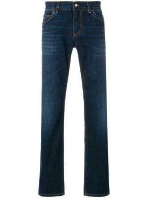 Слегка расклешенные джинсы Dolce & Gabbana. Цвет: синий