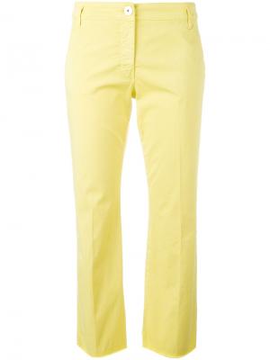 Укороченные расклешенные джинсы Dorothee Schumacher. Цвет: жёлтый и оранжевый