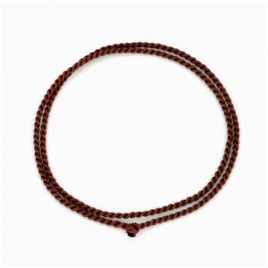 Гайтан шнурок для крестика или кулона коричневый (Длина: 50 см, Толщина: 1,5 мм) 4Love4You. Цвет: коричневый