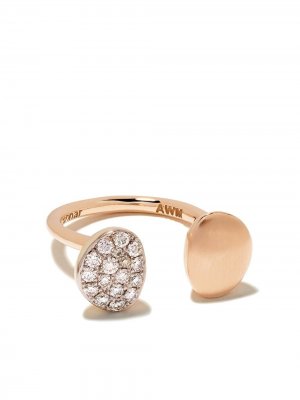 Золотое кольцо с бриллиантами The House of Aziz & Walid Mouzannar. Цвет: розовый