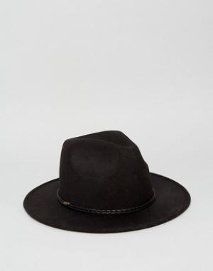 Шляпа-федора -Черный 7X