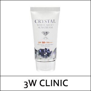 [Клиника 3W] 3WКлиника (б) Crystal White Молочный солнцезащитный крем 50мл 3w Clinic