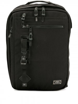Рюкзак в утилитарном стиле As2ov. Цвет: черный