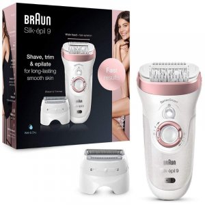 Электрический эпилятор Silk epil 9 для женщин, бритва влажной и сухой кожи, триммер бикини, Depiladora, машина удаления волос на лице Braun
