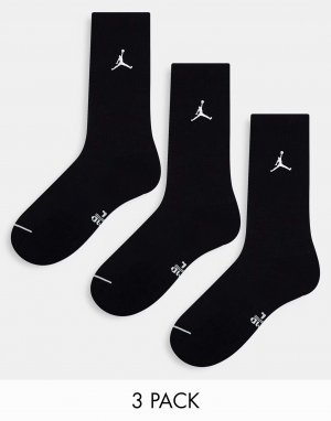 Черные баскетбольные носки Flight Jordan