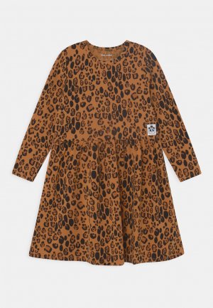 Платье из джерси Leopard Dress , бежевый Mini Rodini