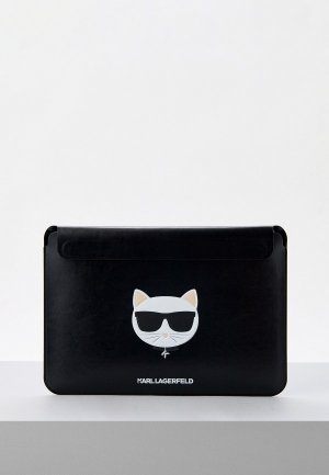 Чехол для ноутбука Karl Lagerfeld. Цвет: черный