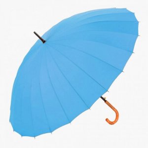 Зонт-трость , голубой Euroclim. Цвет: голубой