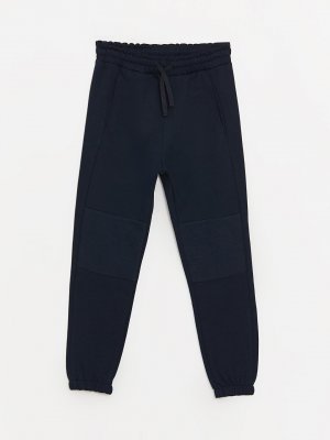 Базовые спортивные штаны для мальчиков с эластичной резинкой на талии , темно-синий LCW Kids