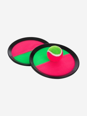 Набор: тарелки-ловушки и мяч , Зеленый Torneo. Цвет: зеленый