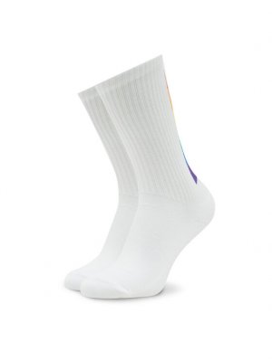 Комплект из 2 высоких мужских носков , белый Emporio Armani