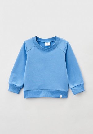 Свитшот Wool&Cotton. Цвет: голубой
