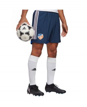 Мужские темно-синие шорты FC Cincinnati 2023, домашняя страница AEROREADY Authentic Shorts adidas