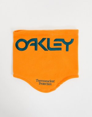 Оранжевый шарф-труба TNP-Черный цвет Oakley
