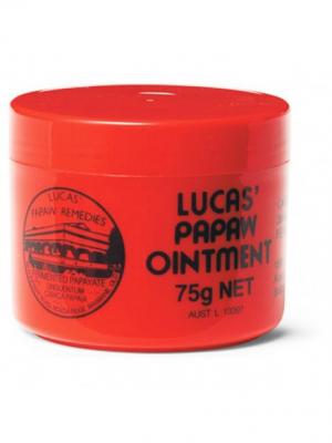 Бальзам для губ Lucas Papaw 75 гр. Цвет: красный