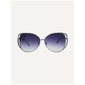 AM108p солнцезащитные очки (никель/черный, C32-P53) Noryalli. Цвет: синий