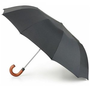G512-01 Black (Черный) Зонт мужской полуавтомат Fulton. Цвет: черный