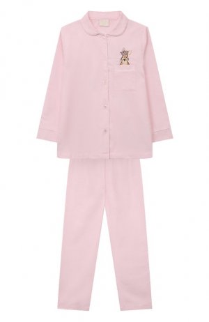 Хлопковая пижама Story Loris. Цвет: розовый