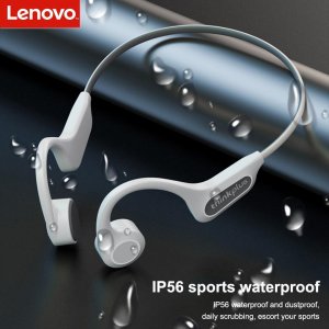 Наушники с костной проводимостью X3 Pro Bluetooth Hi-Fi крючком Беспроводные микрофоном Водонепроницаемые спортивные для бега Lenovo