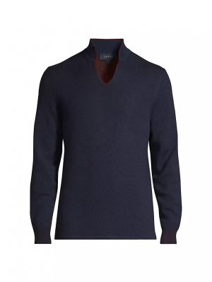 Меланжевый свитер Ellen Cashmere , синий Sease