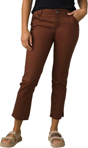 Укороченные брюки-чиносы Kayla – женские prAna, коричневый Prana
