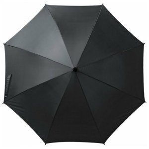 Чёрный зонт трость (купол 100 см) NOBRAND. Цвет: черный