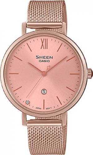 Японские наручные женские часы SHE-4539CM-4A. Коллекция Sheen Casio