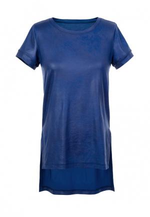 Блуза #ябренд. Цвет: синий