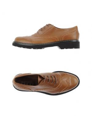 Обувь на шнурках PITTI. Цвет: коричневый