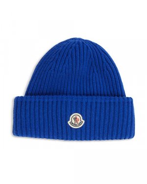 Шерсть и amp; Кашемировая шапка , цвет Blue Moncler