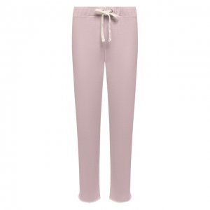 Хлопковые брюки James Perse. Цвет: розовый